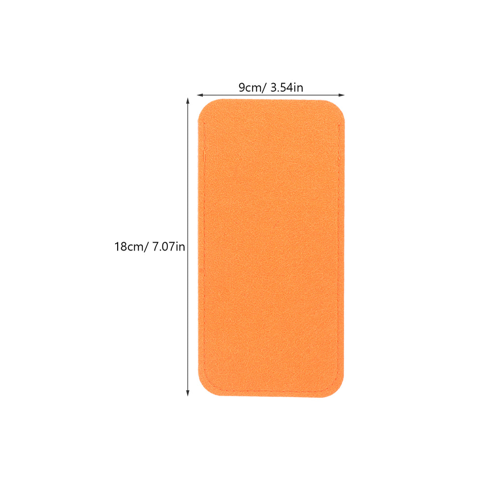 5 Pcs Glasses Bags Soft Felt  Eyeglass Cases Sunglasses Holder Glasses Pouch Sunglasses Storage Bag Reading Glasses Case