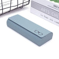 New Glasses Case High-value High-grade Leather Sunglasses Box Compression-proof Storage Box