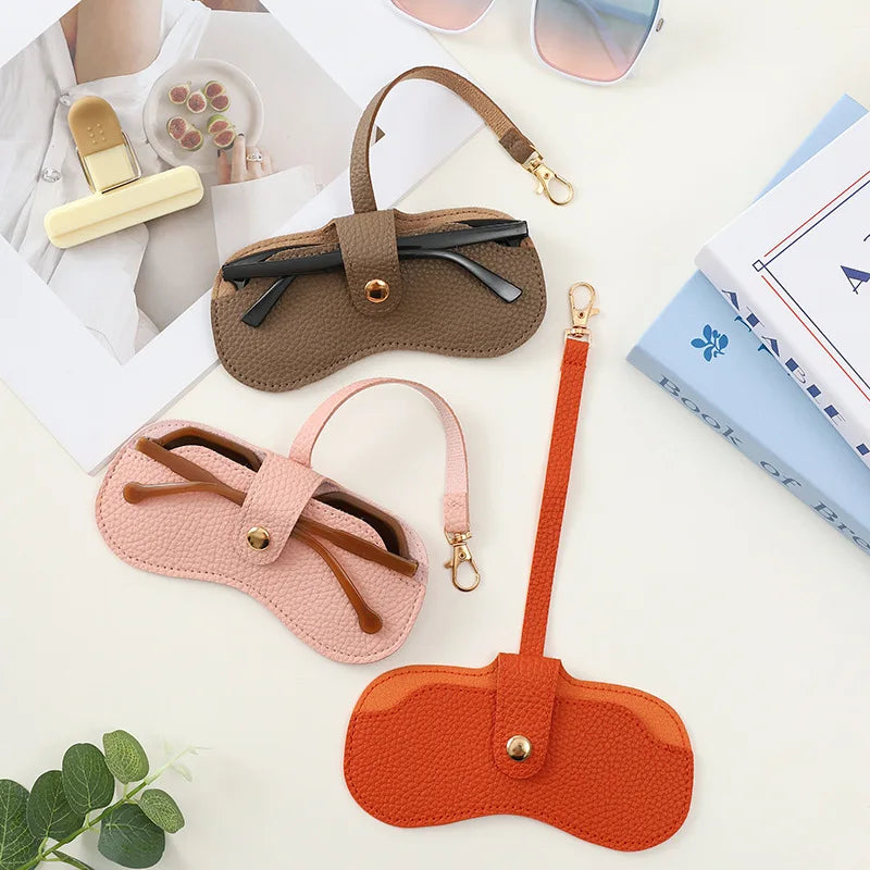 1/3/4/6Pcs Portable Glasses Storage Bag Slim Fashion Glasses Case Holder Glasses Organizer Travel Sunglasses Protective Cover