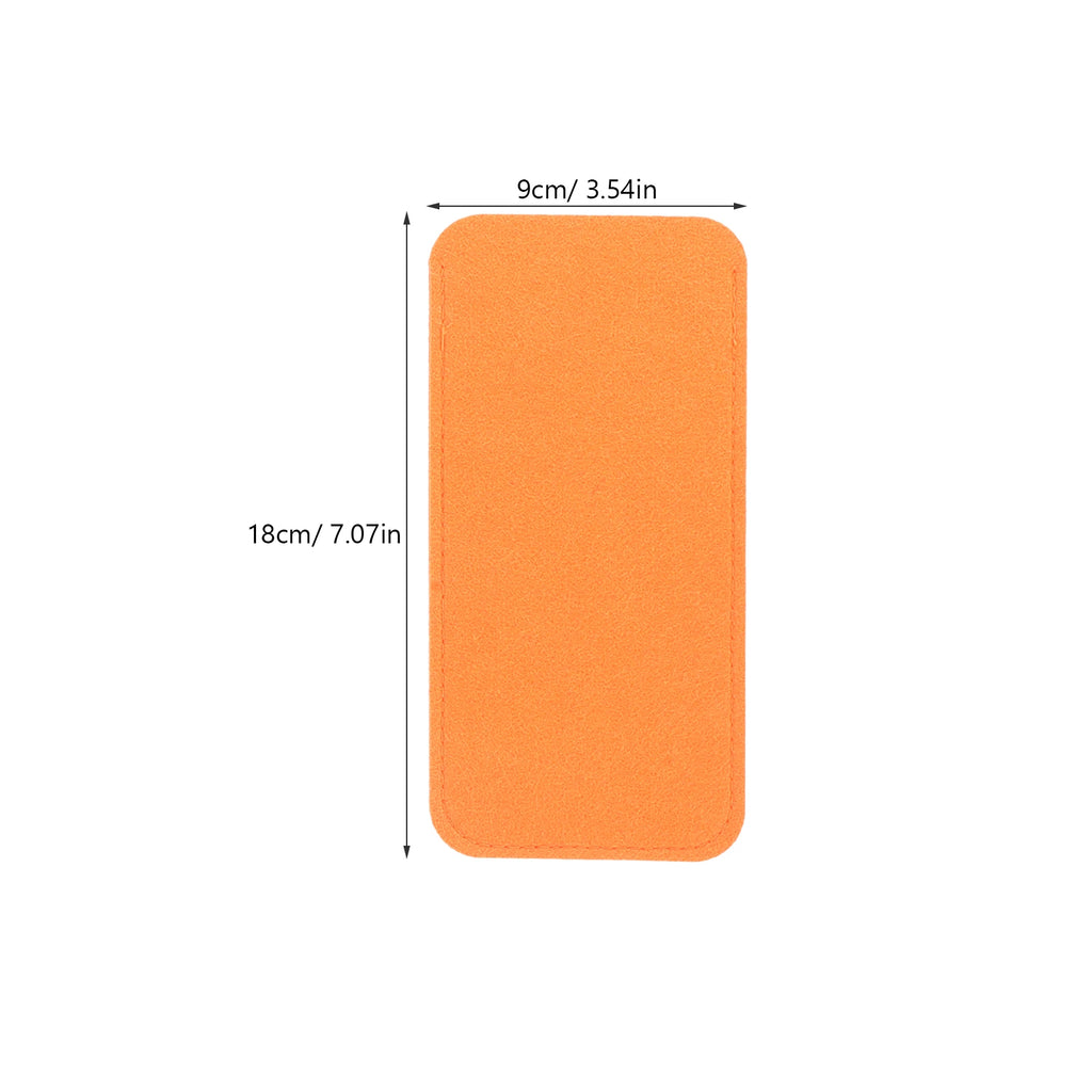 5 Pcs Glasses Bags Soft Felt  Eyeglass Cases Sunglasses Holder Glasses Pouch Sunglasses Storage Bag Reading Glasses Case