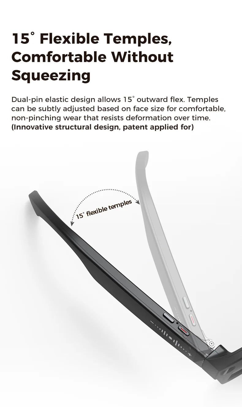 2026 Ultra AI Smart Glasses 1200P Camera ChatGPT Voice Assistant 32GB Storage Real-time Translation Bluetooth Music Sunglasses